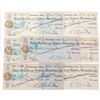 Image 1 : Lot of 8 - Bank of Ottawa, Powassan.Genuine Cheques Dated 1912.
