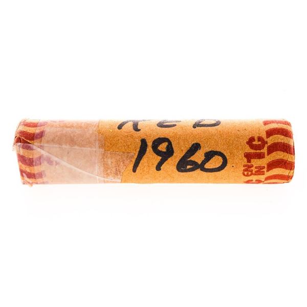 Canada Roll 1960 One Cent Coins BU Red