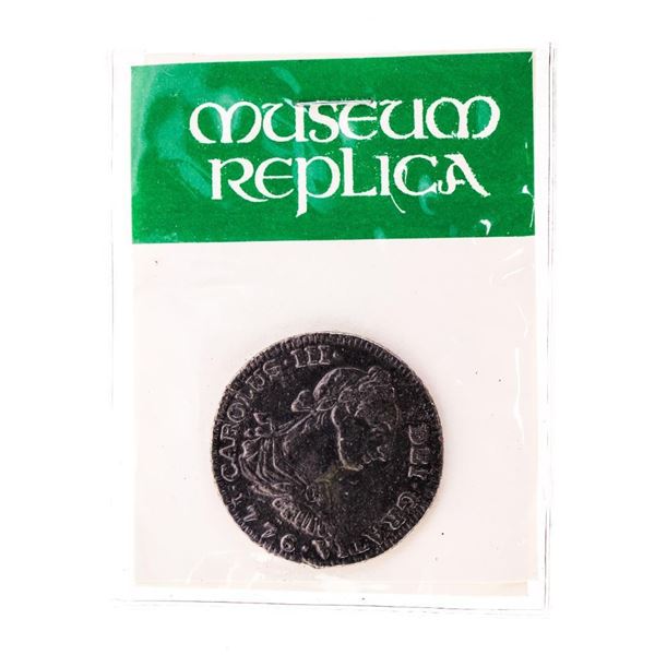 Museum Replica - "SPANISH BUST PESO 1776 " 8 Real (Prop)