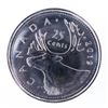 Image 1 : Canada 2019 RCM First Strike Caribou Twenty Five Cent Coin MS65