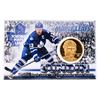 Image 3 : Toronto Maple Leafs  - Mats Sundin All Time Goal Scorer - 24kt Gold Overlay Medallion , L.E./390 - A