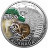 Image 8 : 2016 $20 Baby Animals: Raccoon - Pure Silver Coin