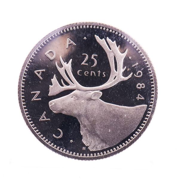 Canada 1984 Twenty Five Cents PF68 ICCS