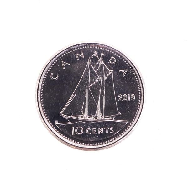 Canada 2019 Ten Cents First Strike MS66 ICCS
