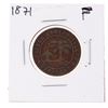 Image 1 : 1871 PEI Victoria One Cent