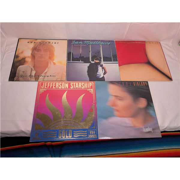 Rod Stewart Foot Loose and Fancy Free Ian Matthews Stealing Home Montrose Jump on IT Jefferson Stars