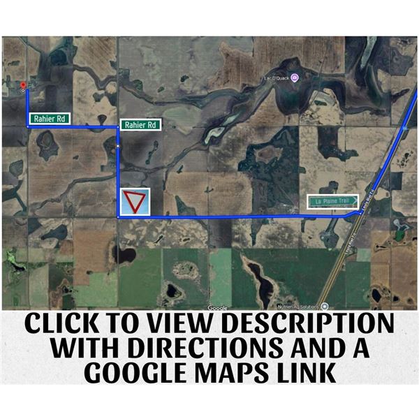 Items are located just North of Rosthern, directions in Description