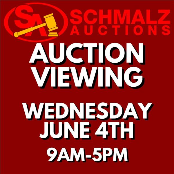 Preview will only be available Wednesday June 4th, 9am-5pm