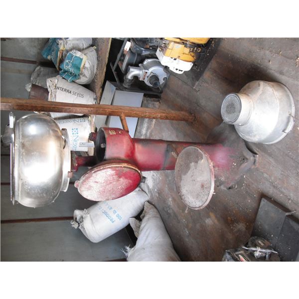 IH cream separator w/ accessories - looks complete with extra accessories