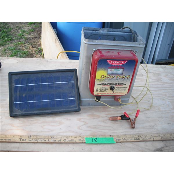 Parmak Precision SolarPak 6 electric fence charger