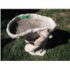 Image 1 : deer birdbath - 1998, 18"H, 18"W