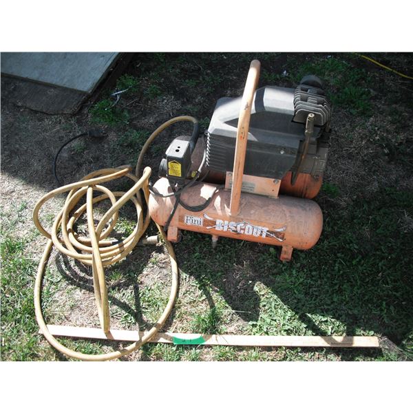 Biscout Fini Air Compressor - 4.2G, 125psi work pres.