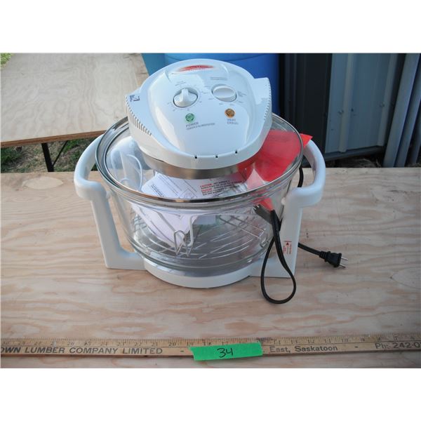 Flavorwave turbo air cooker - like new