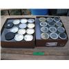 Image 1 : 2 boxes of assorted jam jars - 24 jars