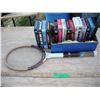 Image 1 : lot of VHS tapes and racquet