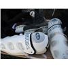 Image 6 : assorted hockey equipment - nike skates (sz 9), nike pants (senior small), bag, etc. - some street h