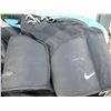 Image 7 : assorted hockey equipment - nike skates (sz 9), nike pants (senior small), bag, etc. - some street h
