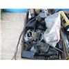 Image 2 : assorted hardware - carberators, hose valve, battery, cables, etc.