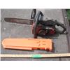 Image 1 : Homelite 240 chainsaw with 16" bar - has compression, as-is