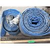 Image 1 : 2 large pump hoses - 1x 2.5" couplings, other no couplings