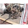 Image 5 : lot of pickup fingers, harrow teeth, block & tackle, and T1060M 10amp battery charger