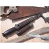 Image 3 : nail puller, axe and handsaw