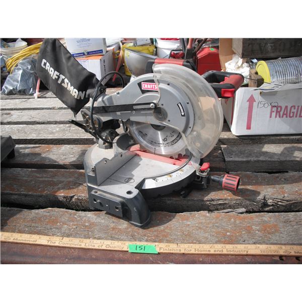 Craftsman mitre saw - 10" blade