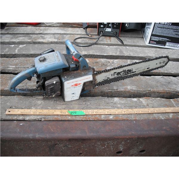 Homelite XL-12 chainsaw with 16" bar - good compression
