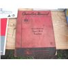 Image 2 : lot of assorted manuals - IH McCormick Super W-6 tractor, John Deere round balers, Case tractors, JD