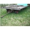 Image 1 : John Deere wagon - poor tires, 10ft x 16ft deck (tank not included)