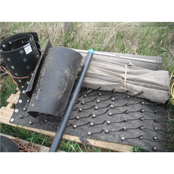 pallet lot - pickup belts/canvas