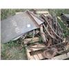 Image 1 : pallet lot -  mud flaps, hanes, steel cable, etc.