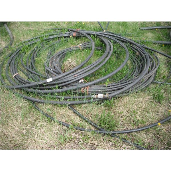 lot of poly hose - various sizes