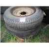 Image 2 : 3x 5.3-12 tires with rims and 5.90-15 Goodyear tire