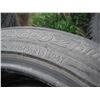Image 3 : 4 used tires - 2x Toyo P215/55R18 (okay tread),  2x Motomaster 225/55R18 (poor tread)
