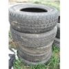 Image 1 : lot of 5x various used tires