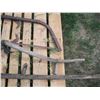 Image 3 : 2 scythes, ice tongs, and 3.5ft bow saw