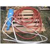 Image 1 : pallet lot - tent pegs, rubber garden hose