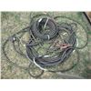 Image 1 : 240v electrical wire, booster cables, pressure washer hose