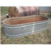 Image 2 : large galvanized trough (won't hold water), custom smoker 86"x48", and steel bath tub 31"x60"