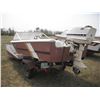 Image 3 : 13ft Peterborough fibreglass boat with McCulloch 75 and trailer SER: 3218748
