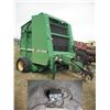 Image 1 : John Deere 535 round baler SER: E00535X990228, comes with bale track monitor