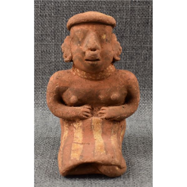 PRE-COLUMBIAN POTTERY FIGURE
