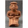 Image 1 : PRE-COLUMBIAN POTTERY FIGURE