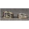 Image 4 : TWO HOPI RINGS (SIDNEY SAHNEYAH AND CJ)