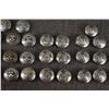 Image 4 : NAVAJO STERLING BUTTON COVERS