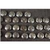 Image 5 : NAVAJO STERLING BUTTON COVERS