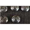 Image 9 : NAVAJO STERLING BUTTON COVERS