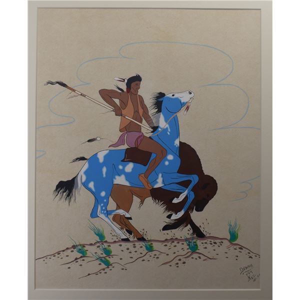 NAVAJO PAINTING (DENNIS TOM NEZ)