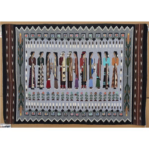 NAVAJO PICTORIAL TEXTILE (SANDRA BEGAY)